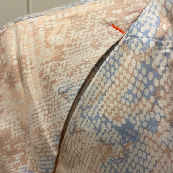 NWT Adidas Fast Running Jacket women’s tan blue X-Large #Gift - Picture 7 of 11